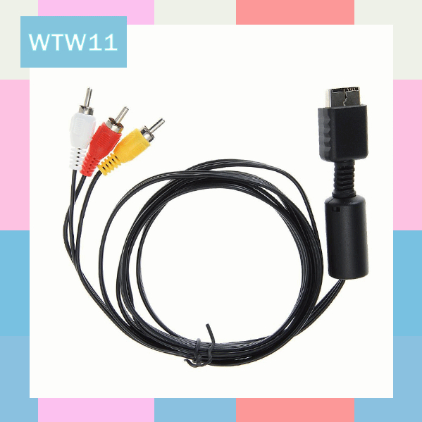 WTW Kabel AV PS2 PS 1 PS 3 ke TV - Kabel AV TV ke PS 2 PS 1 PS 3