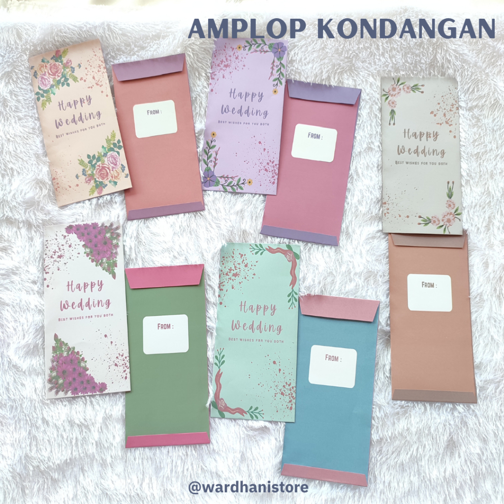 

Part 1 - Amplop Kondangan | Amplop Nikahan | Amplop Wedding