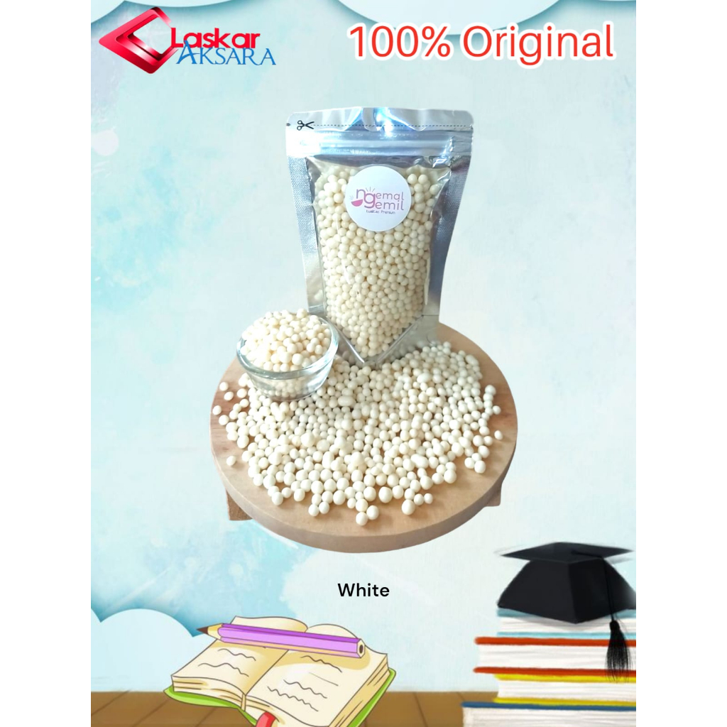 

Pouch Chocoball White Topping Donut Kue Bolu / Premium