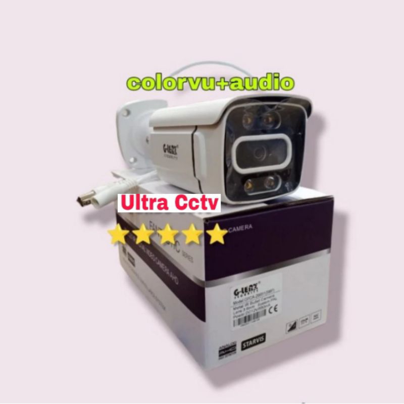 CAMERA CCTV GLENZ 5MP 2660P COLORVU OUTDOOR BUILT-IN MIC AUDIO