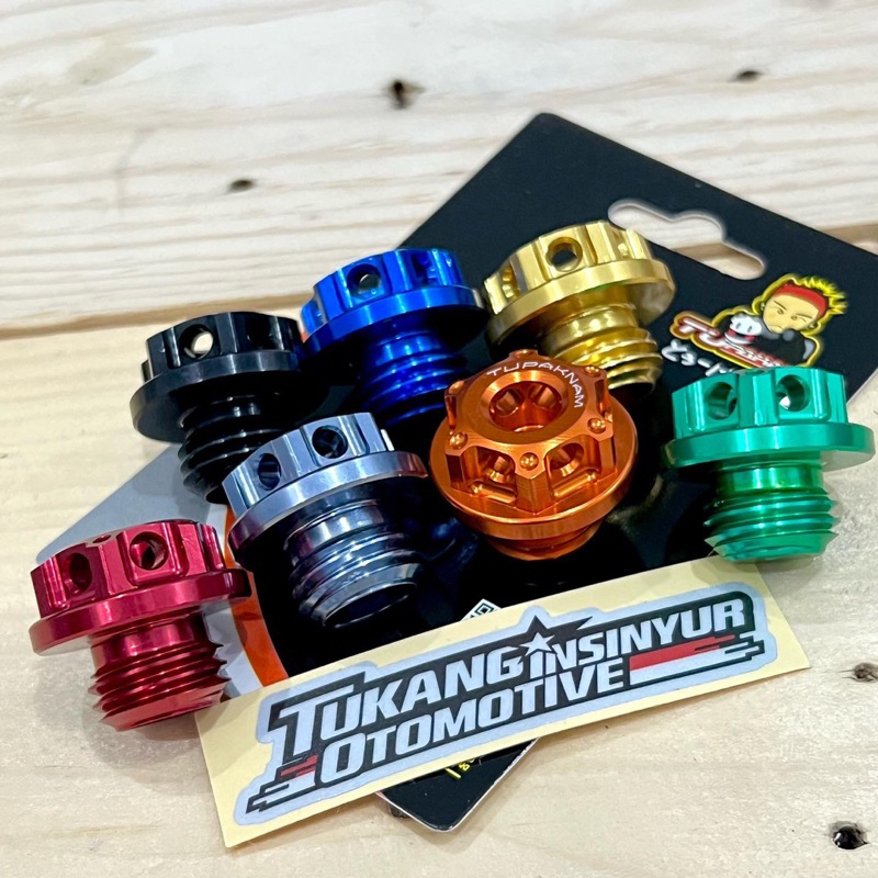 Baut Tutup Oli Mesin Tupaknam CNC Universal Honda Yamaha