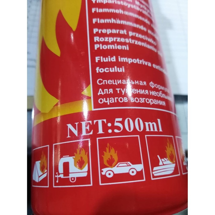 Alat Pemadam Api Mini APAR Fire Stop Mobil 500ml Promo + Braket BACA