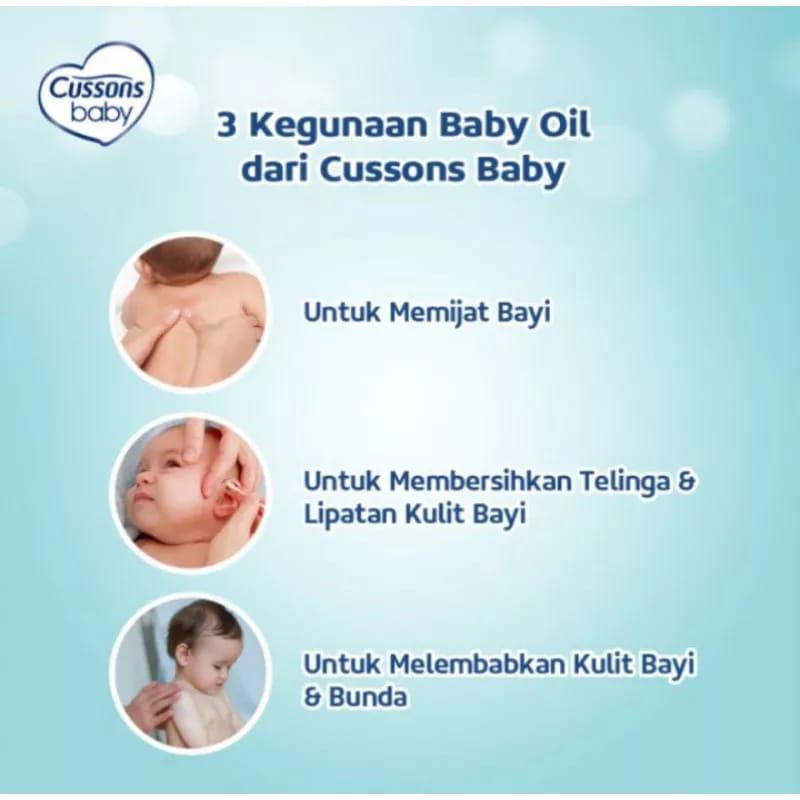 CUSSONS BABY OIL 100+100ML/50 +50 ML