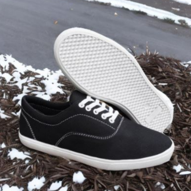 Sepatu Walkers Casual Pria Era Authentic Oldscull Hitam Dan Marun Full Black sekolah