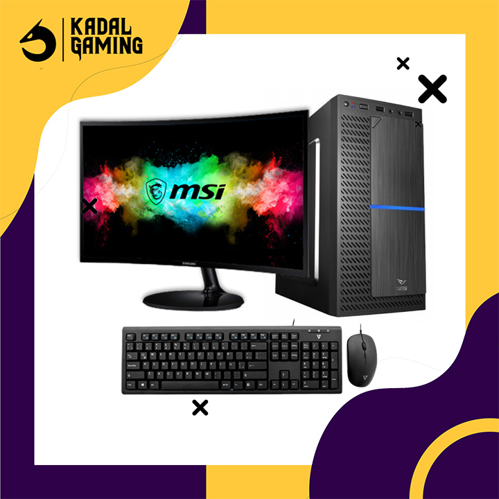 PC OFFICE CUSTOM INTEL CORE I3 2100 FULLSET SIAP PAKAI