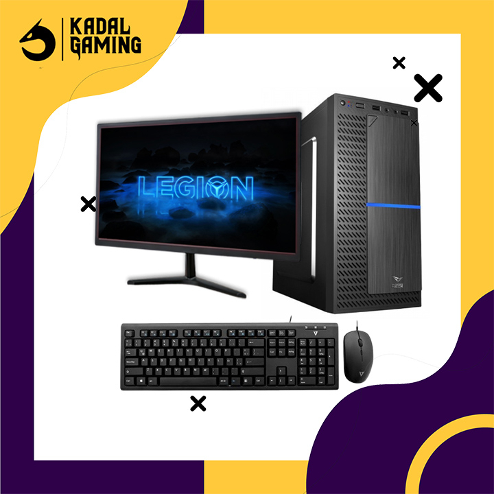 PC OFFICE CUSTOM INTEL CORE I3 2100 FULLSET SIAP PAKAI