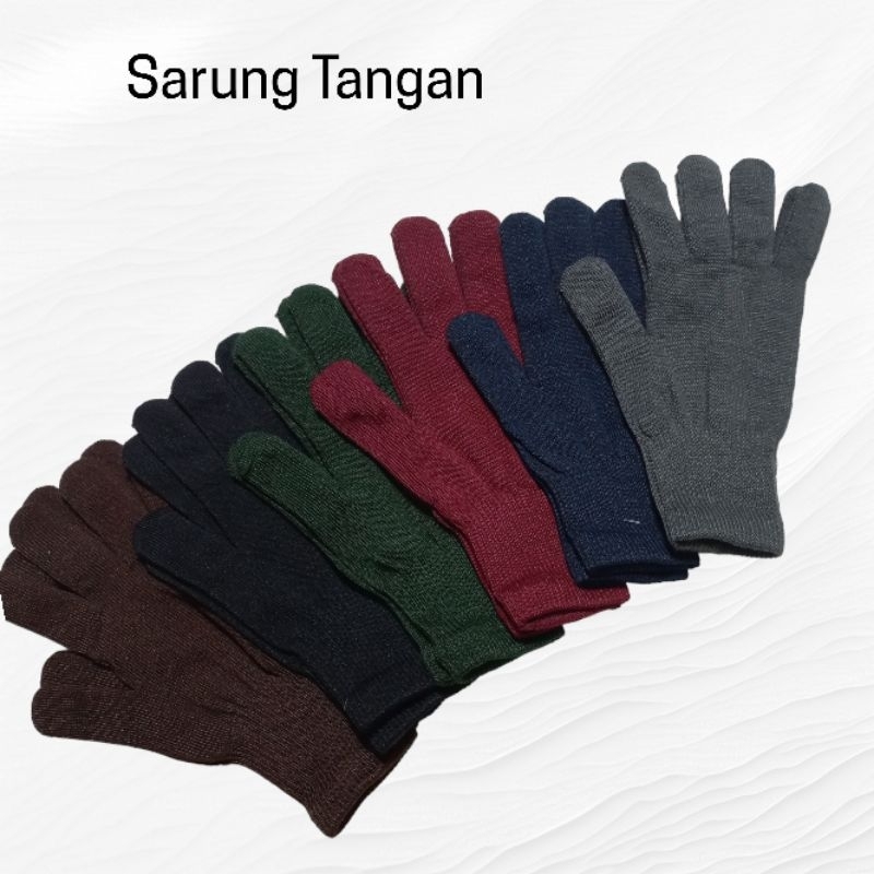 Sarung Tangan Polos Tanpa Anti Slip