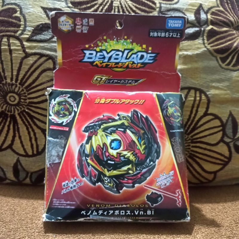 Beyblade Burst B-145 DX Starter Venom Diabolos Takara Tomy