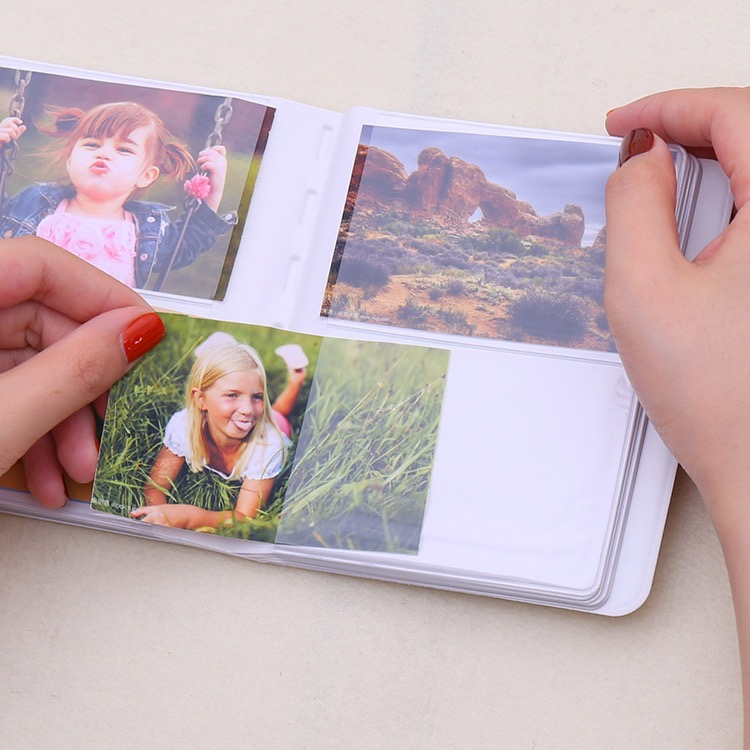 IMPOR ALBUM FOTO INSTAX MINI ISI 64 LEMBAR FOTO MODEL WARNA WARNI