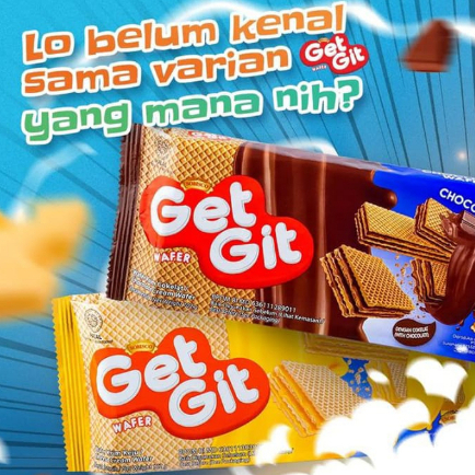 Wafer Choco Mania* Wafer Get Git* Biskuit Choco Lito* Varian Rasa
