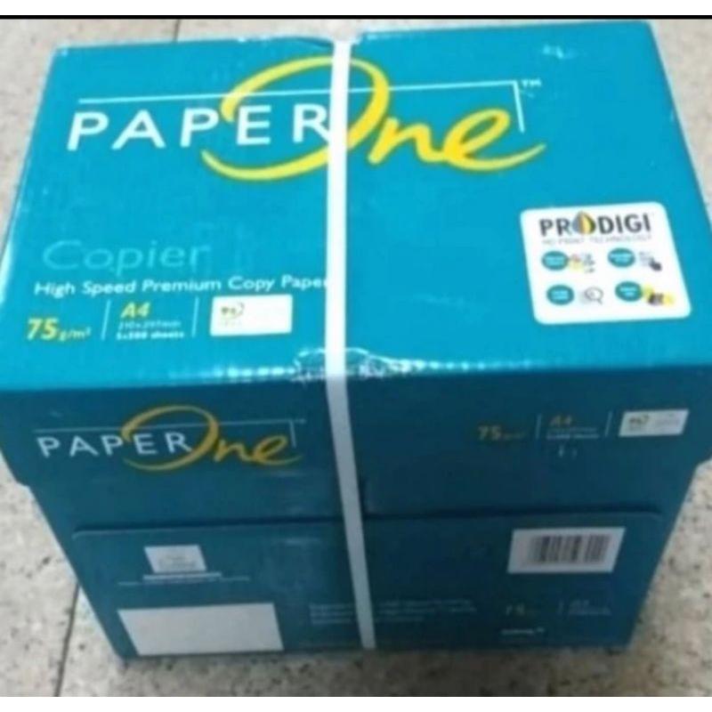 

kertas HVS A4 75 gr paper one 1 dus