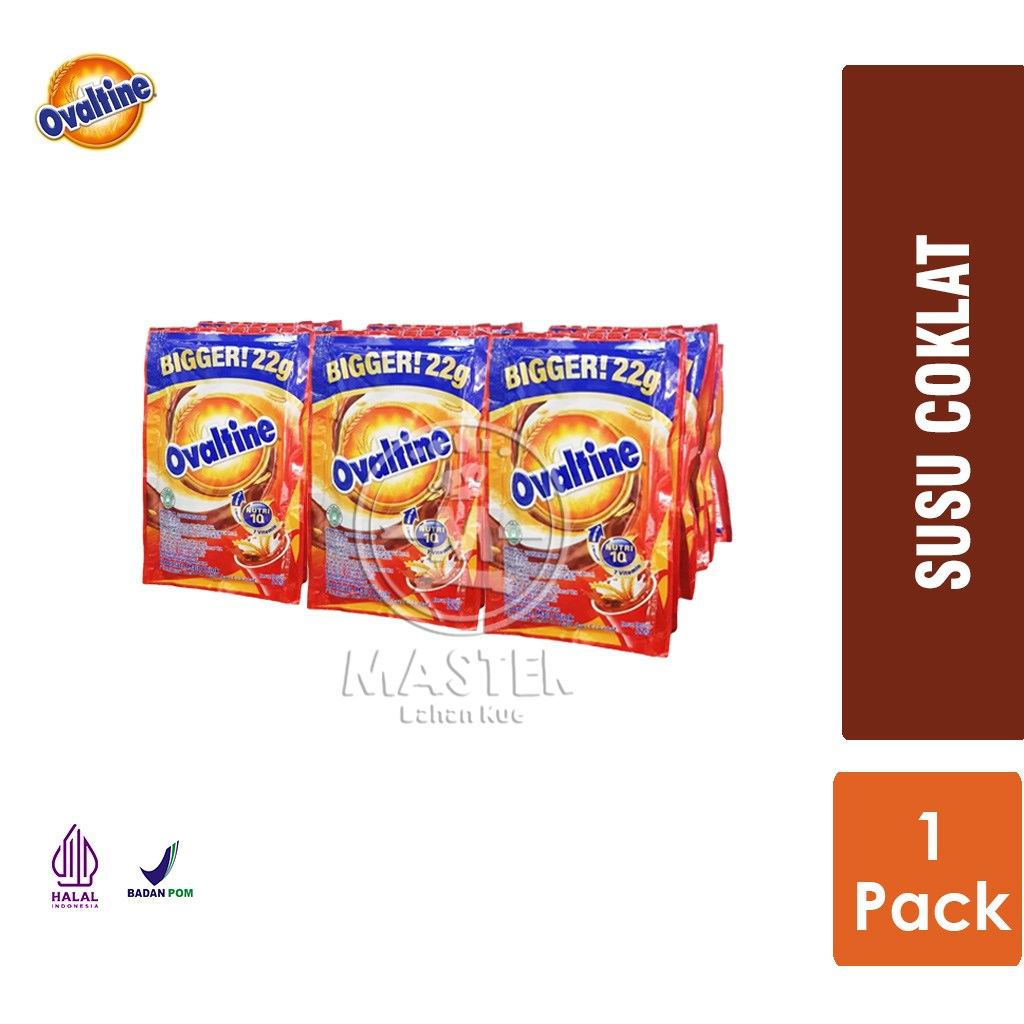 

Susu Ovaltine Bubuk Coklat Sachet / Ovaltine Classic 22 gr [1pack isi 30]