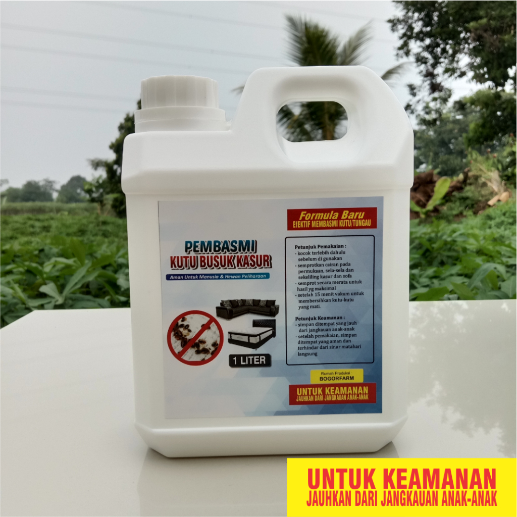Spray Anti Kutu &amp; Serangga 1 Liter / Kutu Busuk / Tungau / Kutu Kasur 100% Efektif Atau Uang Kembali