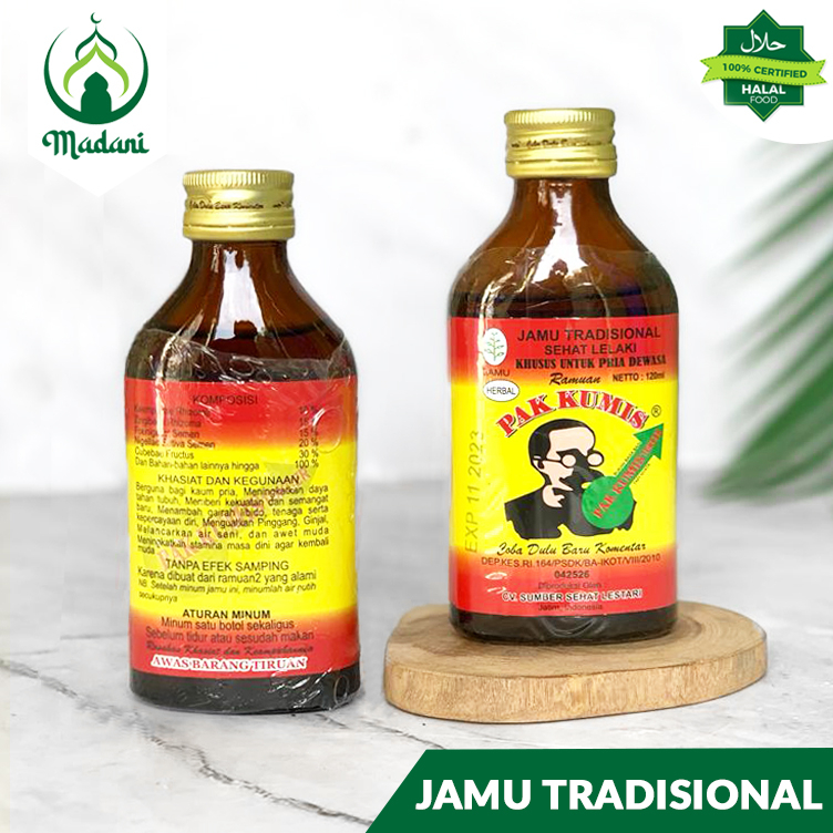 Jamu Kuat Herbal Cap Pak Kumis 120 ml