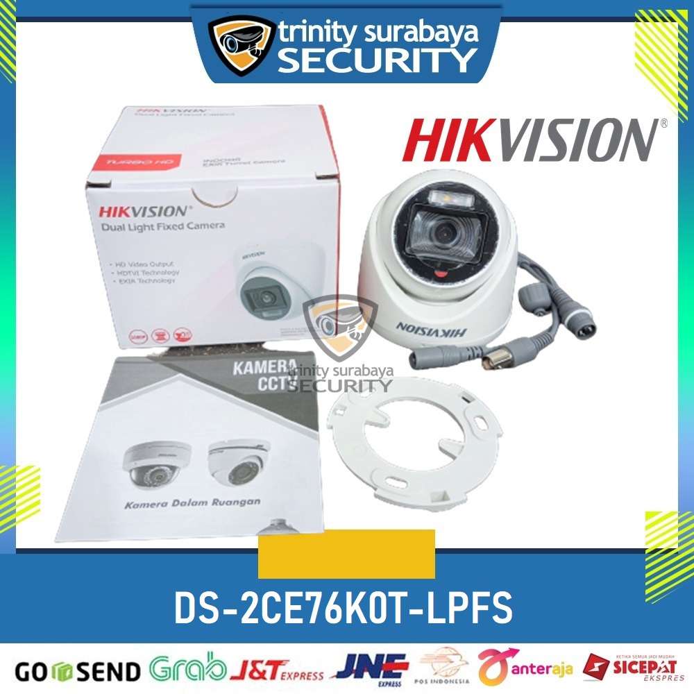 CCTV Indoor 5mp Hikvision 2CE76K0T-LPFS Built in Mic Trinity