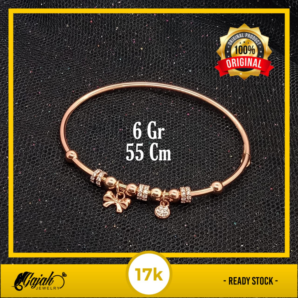 Gelang Emas 17K - 7.7 Gr Kadar 750 - 5133