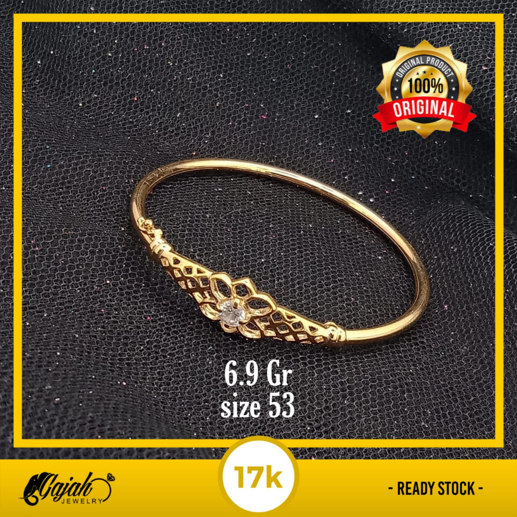 Gelang Emas 17K - 6.9 Gr Kadar 750 - 5135