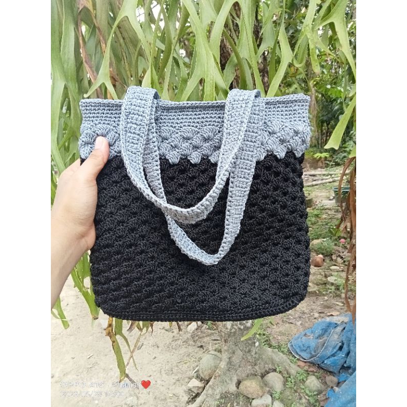 Tote bag rajut