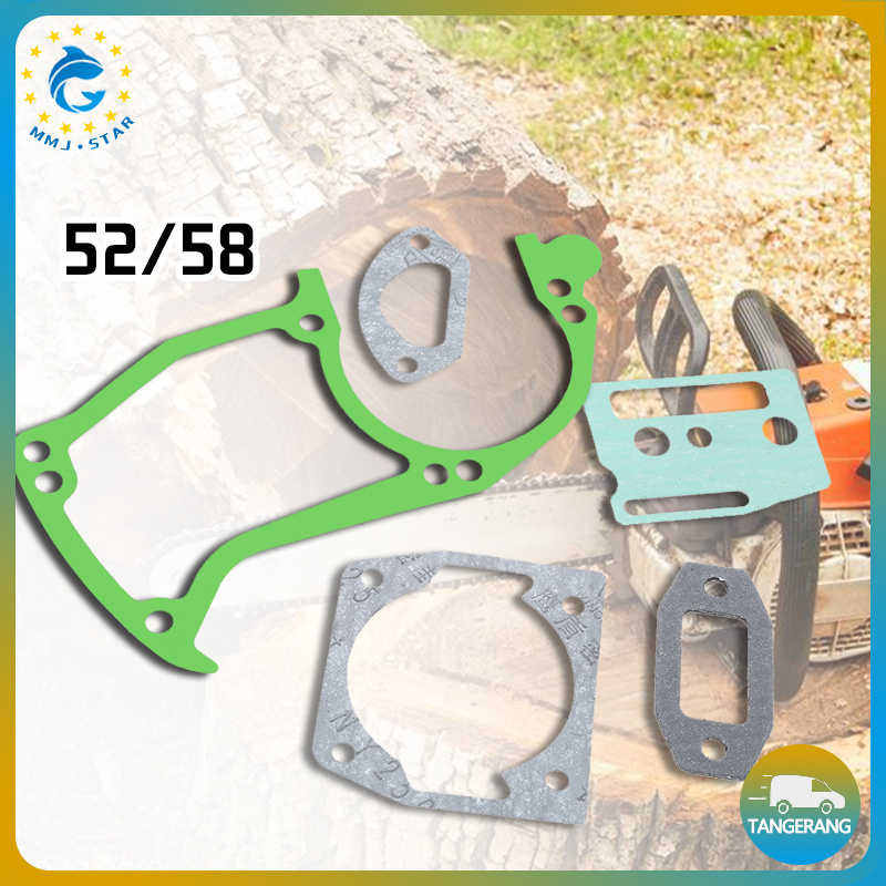 Gergaji Set Lengkap Gasket/Chainsaw Full Set Gaskets 5200-5800/Kit Gasket Gergaji