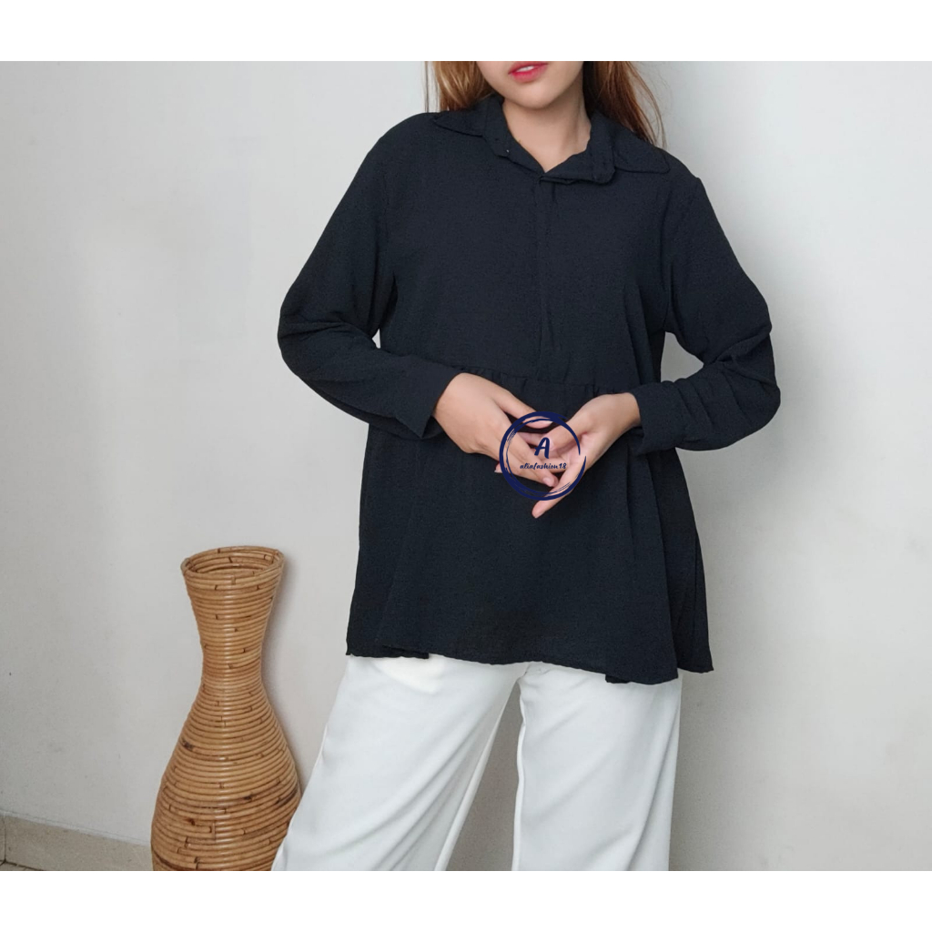 BLOUSE CALISTA / BLOUSE WANITA / BLOUSE LENGAN PANJANG