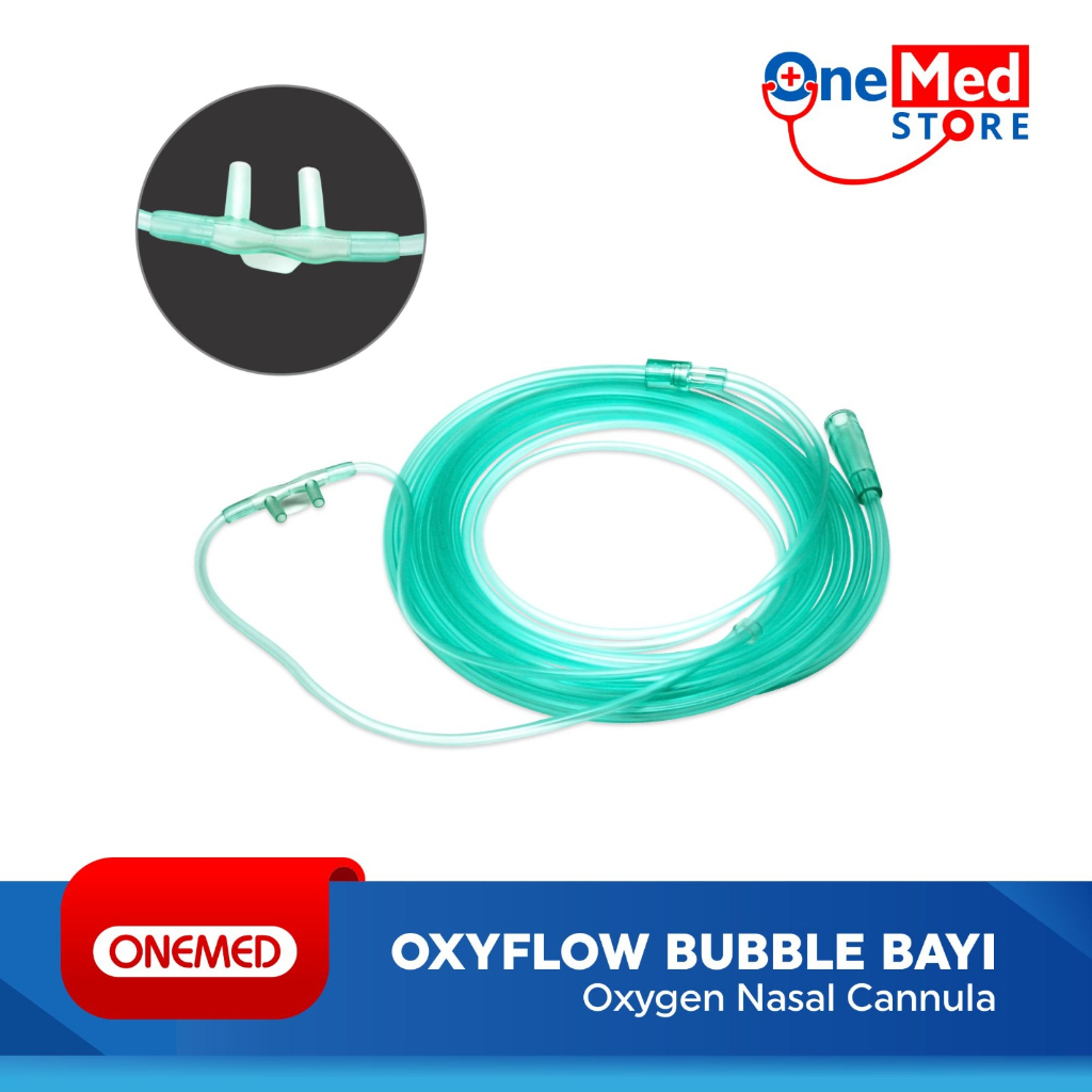 Oxyflow Bubble Nasal Canule Oxygen Selang Oksigen Bayi Besmed OJ