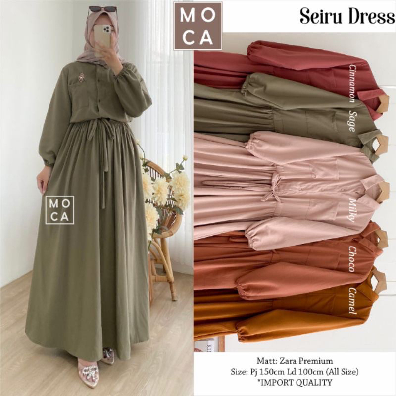 SEIRU DRESS MAXY CRINGKEL AIRFLOW