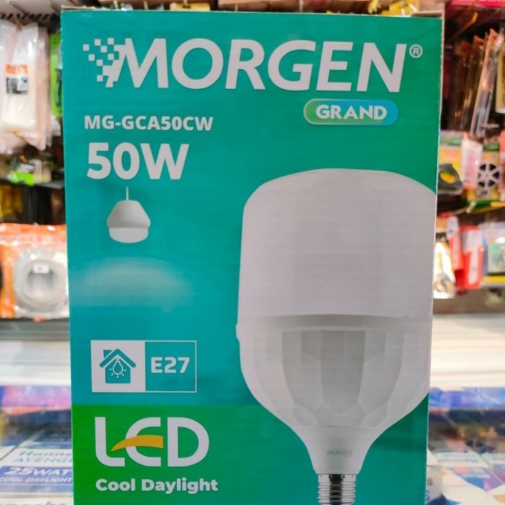 MORGEN Grand Lampu LED Bulb 50W / 50 watt Putih Capsule