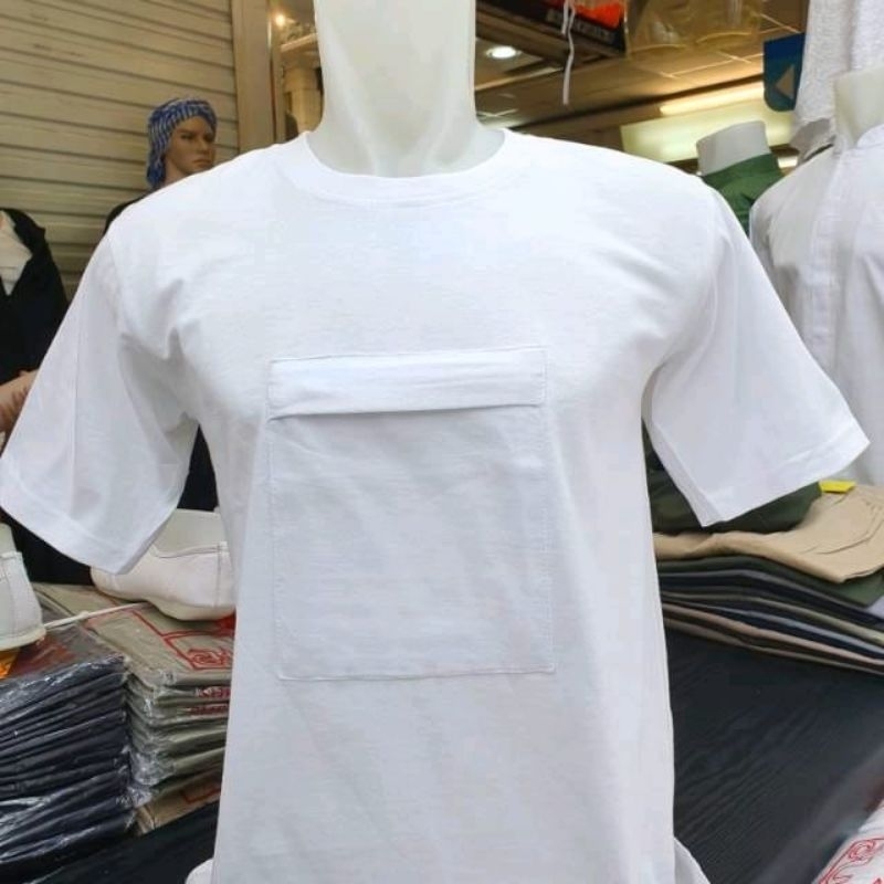 KAOS HAJI DAN UMROH ADA KANTONG DEPAN