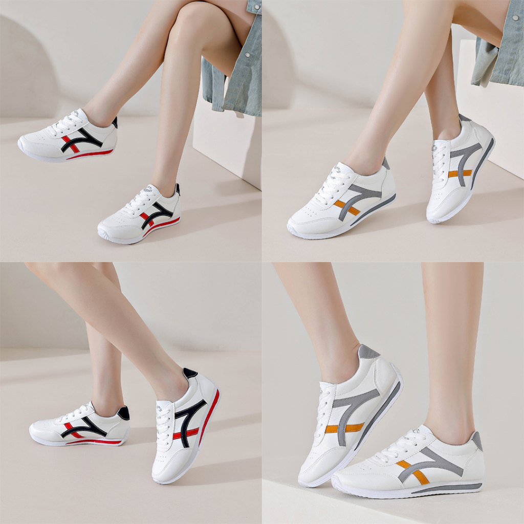 Dokter Sepatu Import - Sepatu Sneakers Wanita Shoes Sporty Import Premium Quality C18 - Free Kotak Sepatu!!! Sale!!!