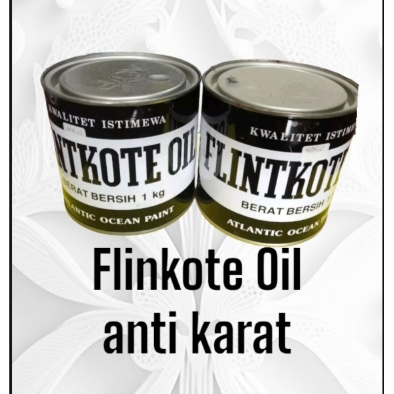 Cat Flinkote Indian Head Oil/Plingkut Anti Karat 1 KG