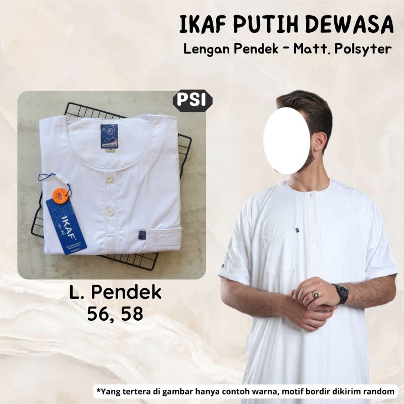 Gamis Ikaf | Jubah Pria | Jubah Muslim Pria | Gamis Pria