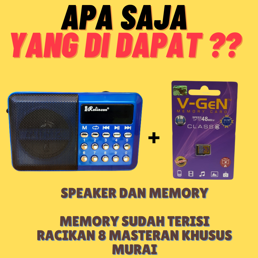 Speaker Mp3 Masteran Khusus Burung Murai Batu Air Hutan Medan Lampung Nias Jawa Kicau