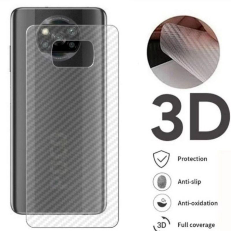 gark skin carbon vivo V25 V23 V23E V25E V20 SE V19 V15 pro S1 pro Y01 Y12 Y12S Y15 Y17 Y19 Y20 Y20S Y21 Y21S Y30 Y30i Y33T Y33S Y35 Y16 Y50 Y51S Y53S Y71 Y75 Y91 Y93 Y91C anti gores belakang handphone