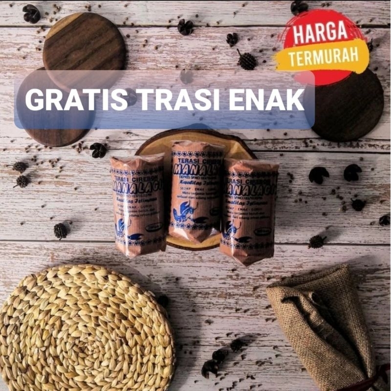 

Terasi Manalagi Sedang 250gram Khas Cirebon Asli Terlaris ENAK GRATIS terasi