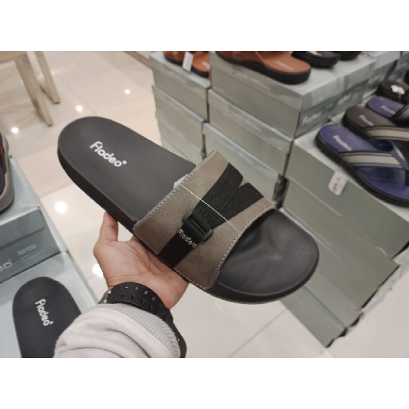 SANDAL PRIA STRAP SATU ORI FLADEO 39 SAMPAI 43