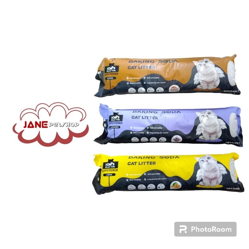 PASIR GUMPAL ICATS 10L / PASIR GUMPAL / PASIR KUCING