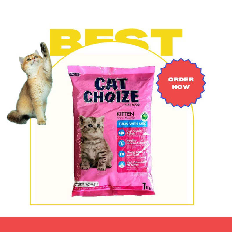 Cat choize tuna with milk (kitten)