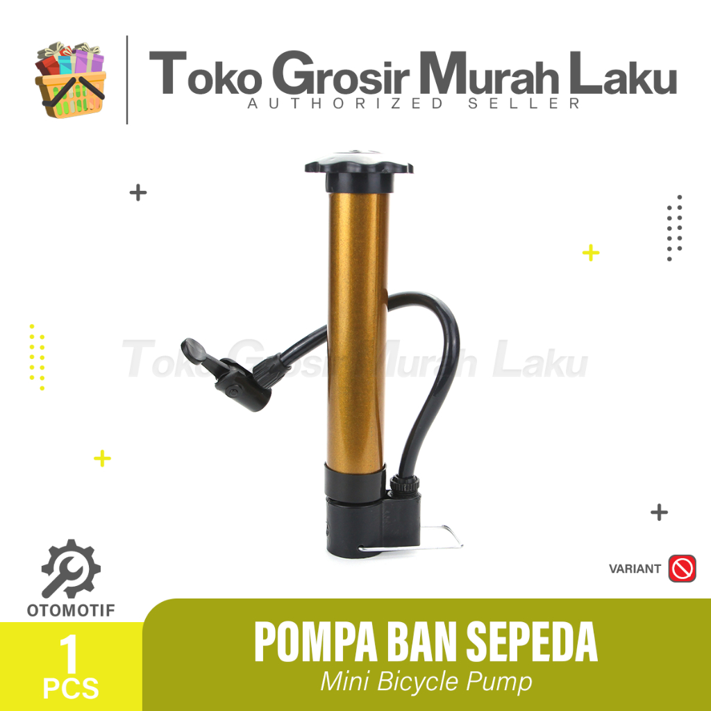 POMPA ANGIN BAN SEPEDA BALON KASUR BANTAL RENANG ANGIN MINI PORTABLE