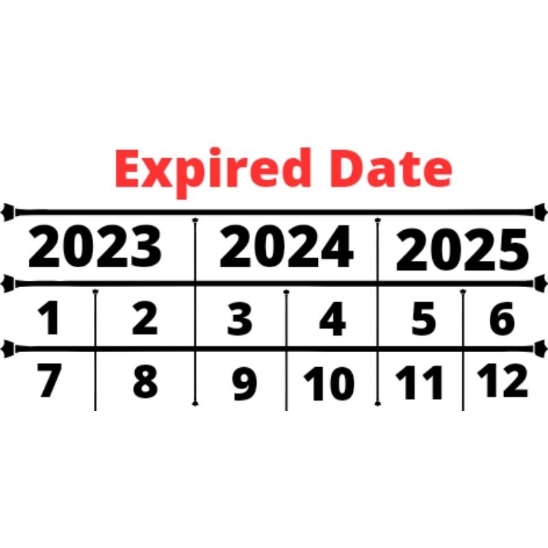 

sticker expired dates