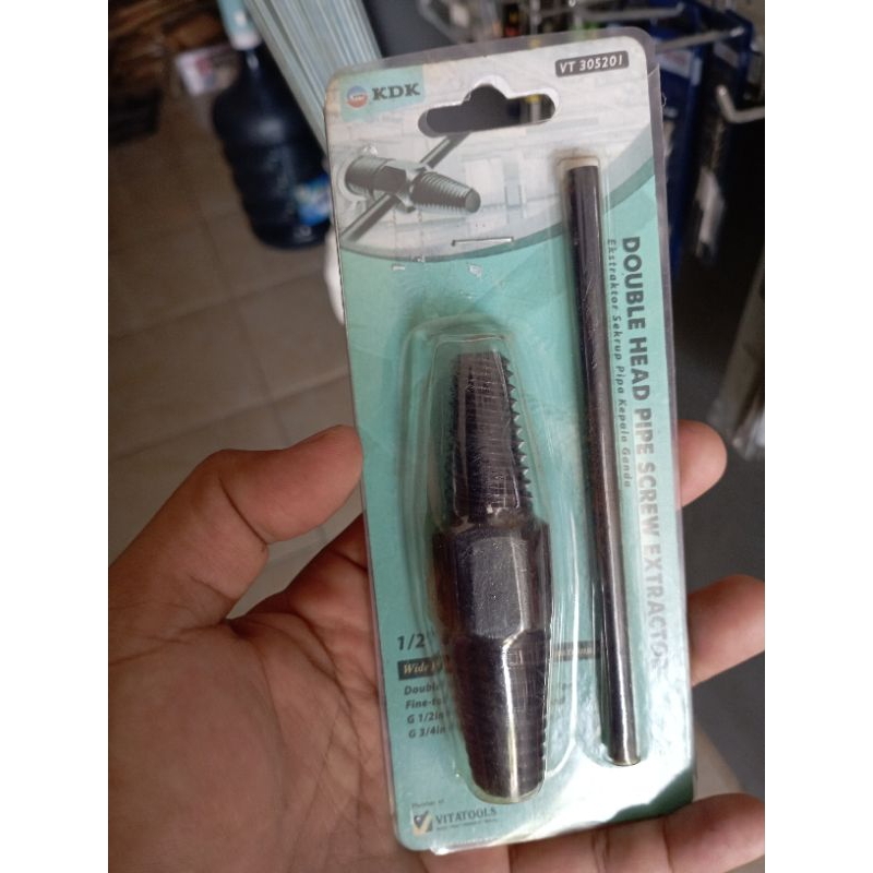 Tap balik / screw extractor untuk drat pipa