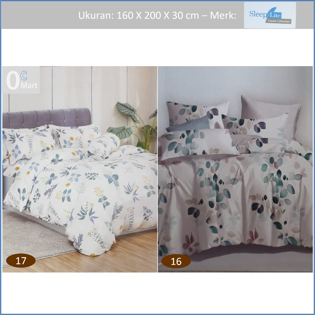 Sprei/Bedsheet  Queen 160x200 Produk Ace Hardware