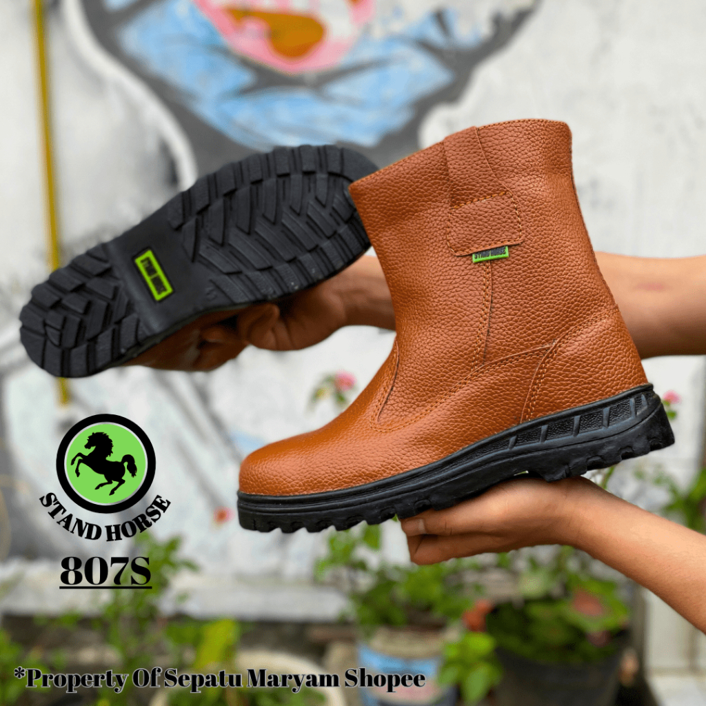 Sepatu Kerja Proyek Safety Boots Ujung Besi Sepatu Safety Murah Pria Septy Sefty Safeti Shoes COD