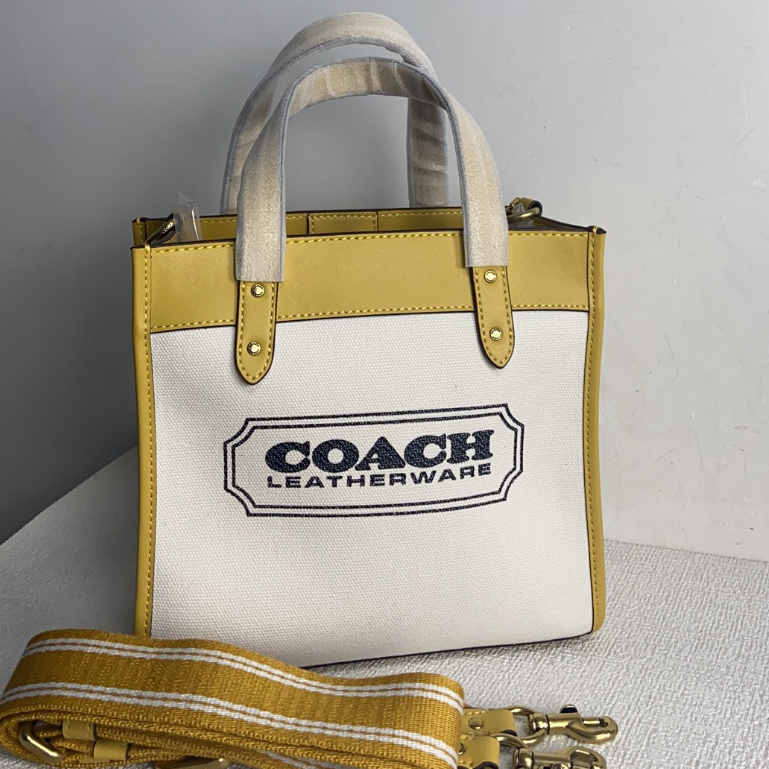 Coach CH740 Original Tote Bag Canvas Bag Shoulder Bag Crossbody Bag ttb 740