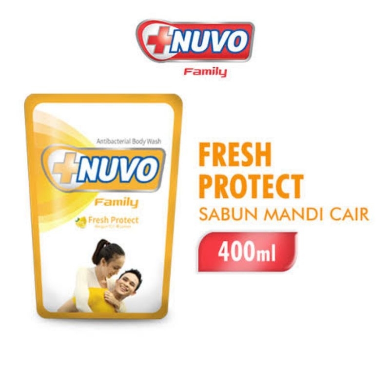 Nuvo Kuning Fresh Protect Body Wash 400 ml