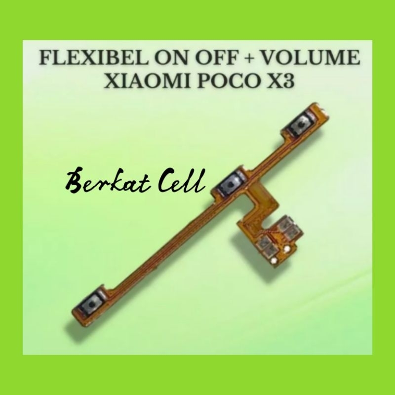 FLEKSIBEL ON OFF XIAOMI POCO X3/NFC/PRO