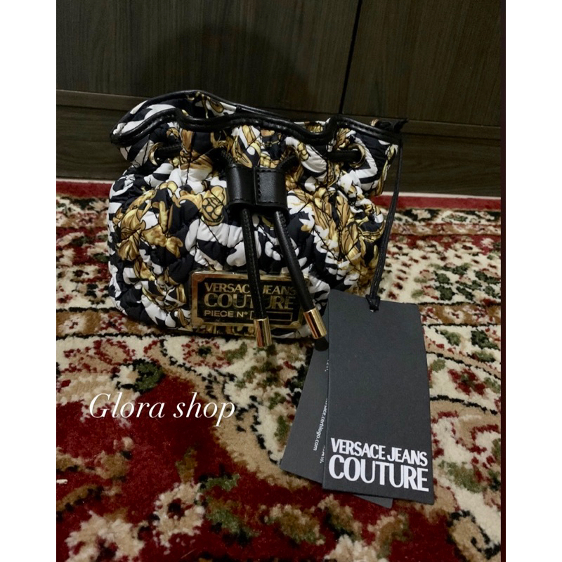(Termurah) TAS BRANDED WANITA ORIGINAL - VERSACE JEANS COUTURE Crunchy Bags