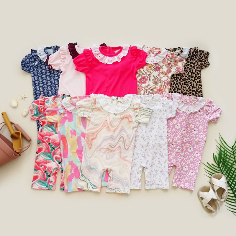 LITTLECAIM - LACE SWIMSUIT | baju renang anak perempuan