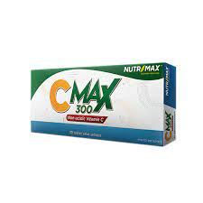 Nutrimax C MAX 300 mg Vitamin CMAX Vit C Strip Papan Lembar Box isi 30 Tablet Calcium Ascorbate Alam