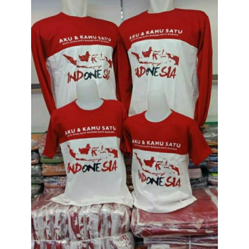 Baju Atasan Merah Putih 17 Agustus