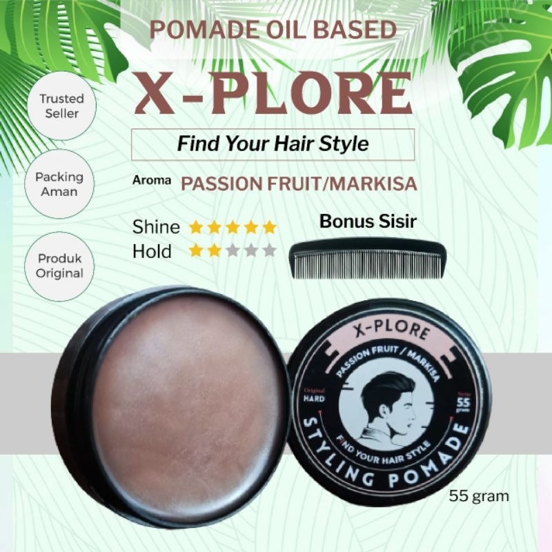 POMADE GROSIR X-PLORE STYLISH MIN ORDER 10 PCS FREE SISIR